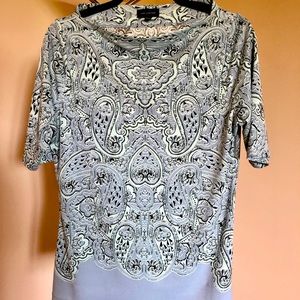 The Limited paisley 3/4 sleeve